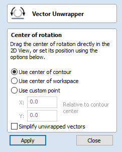 Text on Curve Form